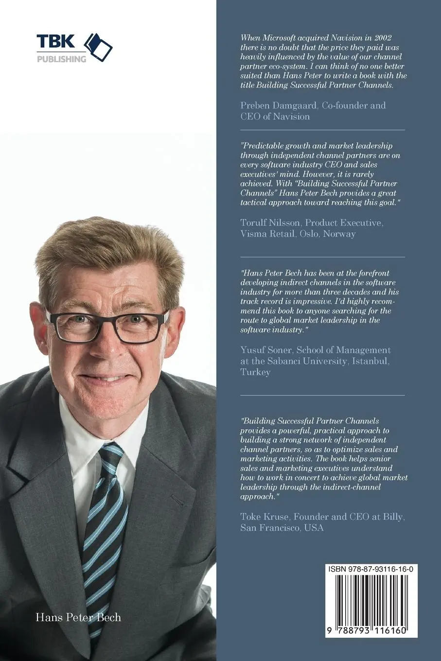 Rückseite: 9788793116160 | Building Successful Partner Channels | Hans Peter Bech | Taschenbuch