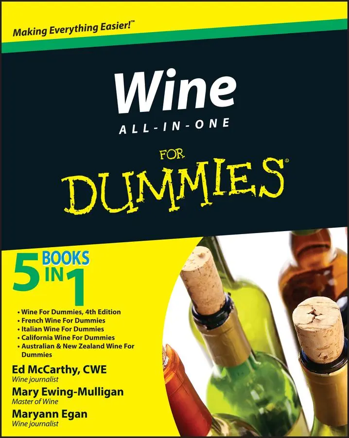 Cover: 9780470476260 | Wine All-In-One for Dummies | Ed Mccarthy (u. a.) | Taschenbuch | 2009