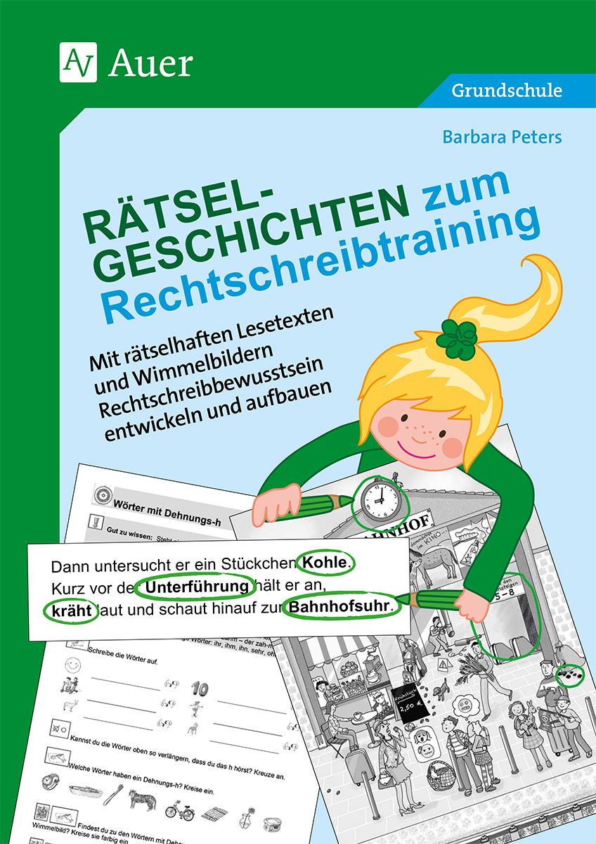 Cover: 9783403086260 | Rätsel-Geschichten zum Rechtschreibtraining | Barbara Peters | 88 S.