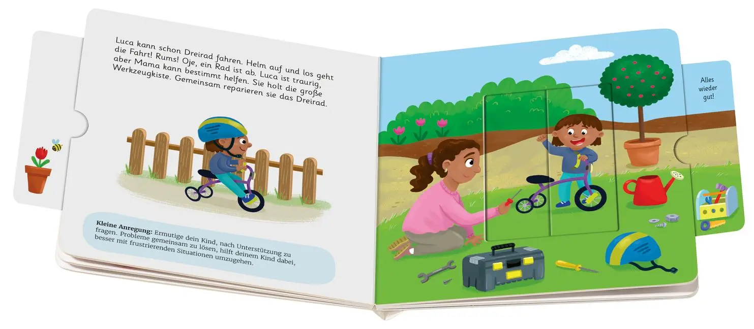 Bild: 9783473456260 | Play+ Mein erstes Schiebebuch Gefühle - ab 18 Monate | Maria Höck