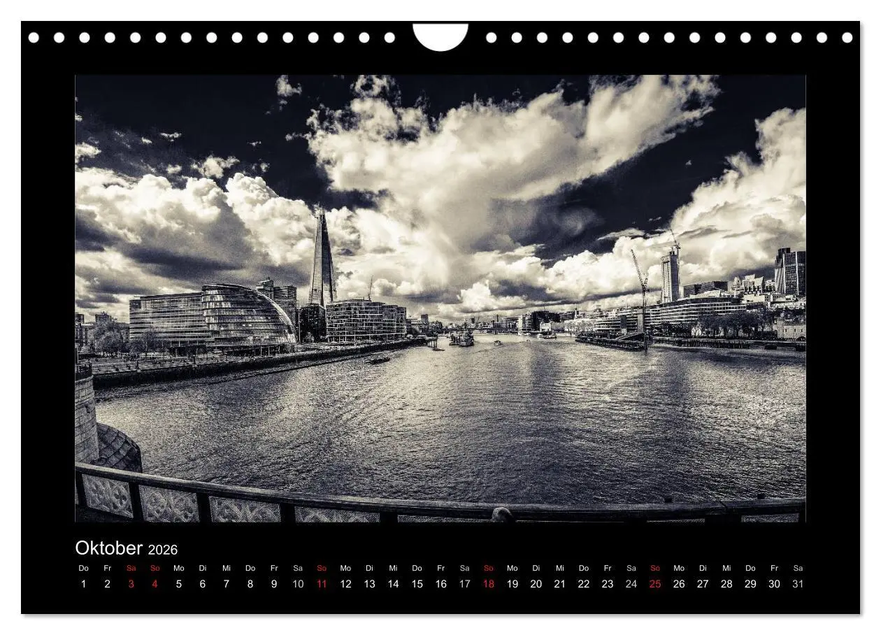 Bild: 9783516186260 | London-Bilder (Wandkalender 2026 DIN A4 quer), CALVENDO Monatskalender