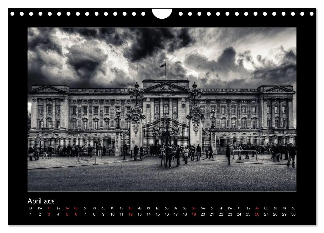 Bild: 9783516186260 | London-Bilder (Wandkalender 2026 DIN A4 quer), CALVENDO Monatskalender