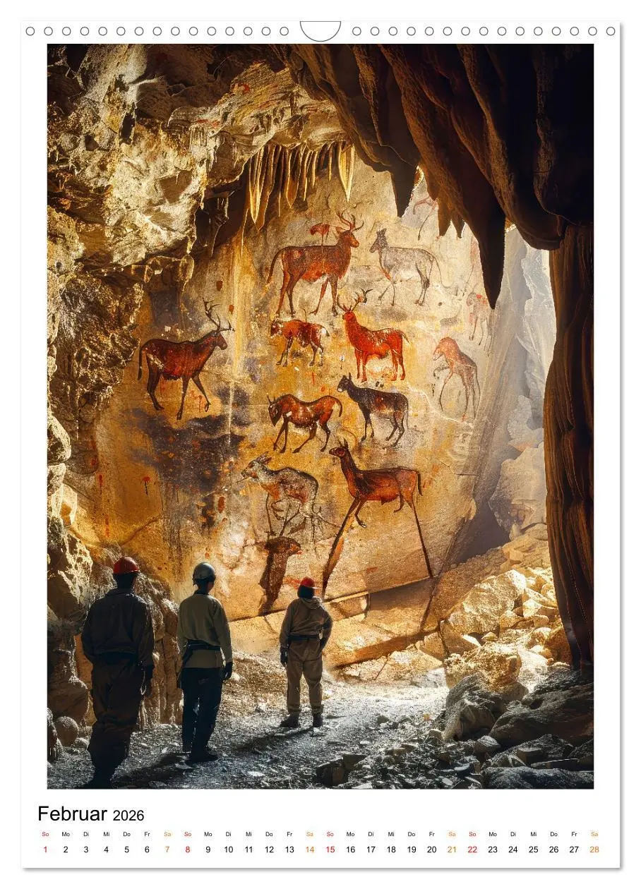 Bild: 9783516256260 | Höhlenforscher - die Unterwelt erforschen (Wandkalender 2026 DIN A3...