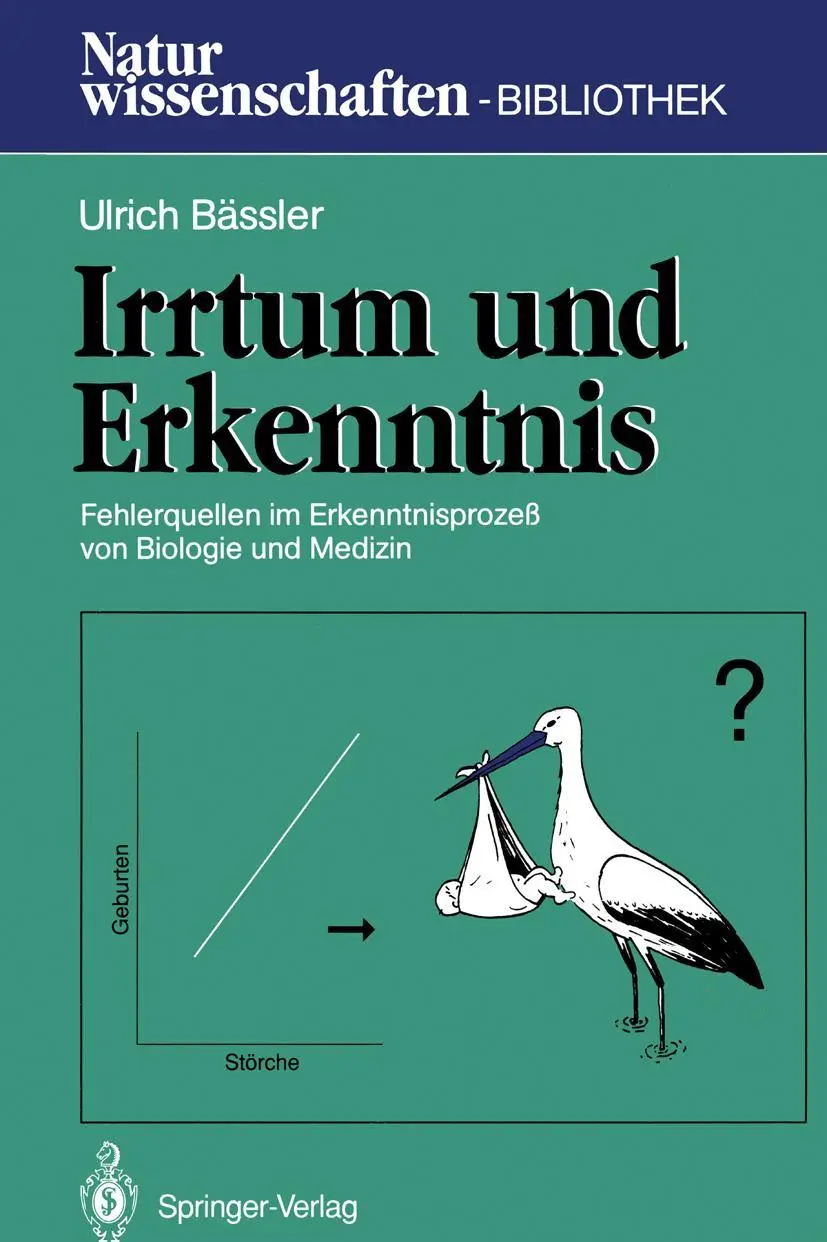 Cover: 9783540536260 | Irrtum und Erkenntnis | Ulrich Bässler | Taschenbuch | vii | Deutsch