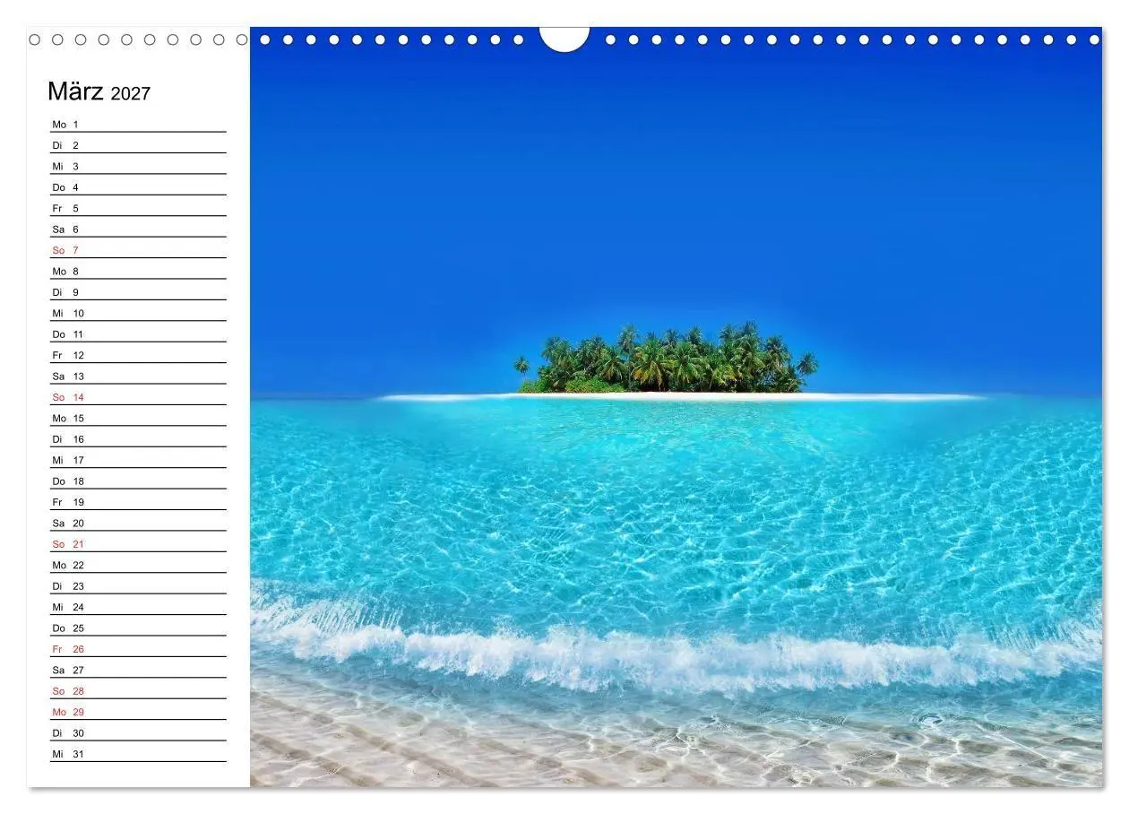 Bild: 9783569966260 | Südsee-Inseln. Von Fidschi bis Bora Bora (Wandkalender 2027 DIN A3...