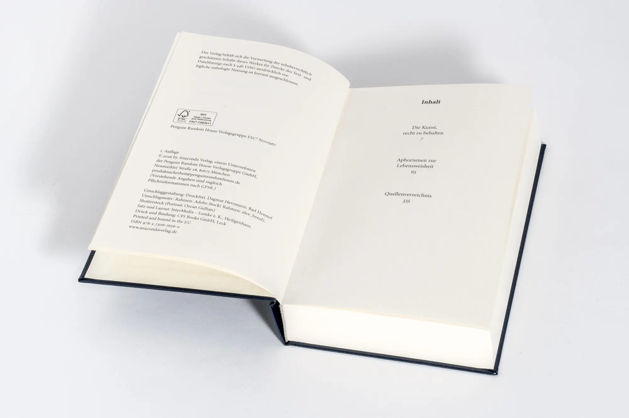 Bild: 9783730616260 | Die Kunst, recht zu behalten &amp; Aphorismen zur Lebensweisheit | Buch