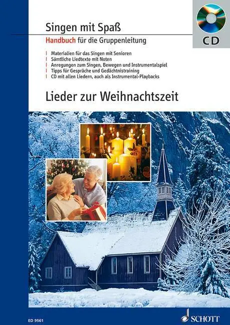 Cover: 9783795756260 | Lieder zur Weihnachtszeit | Gesang., Singen mit Spaß | Buch | 34 S.