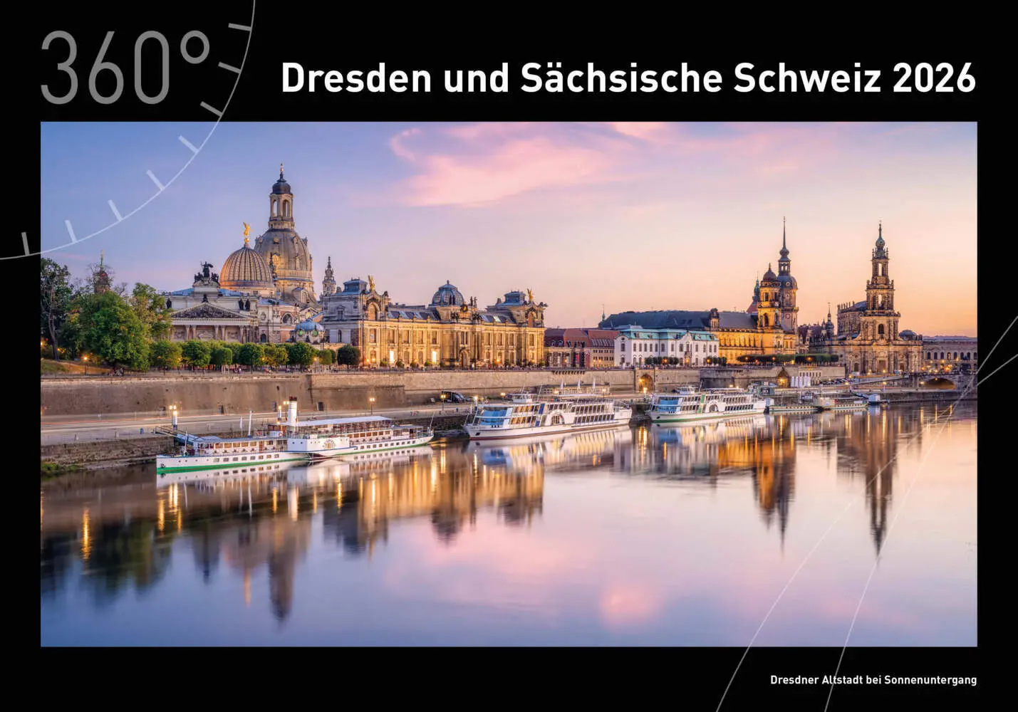 Cover: 9783968556260 | Dresden und Sächsische Schweiz Premiumkalender 2026 | Jan Becke | 2026
