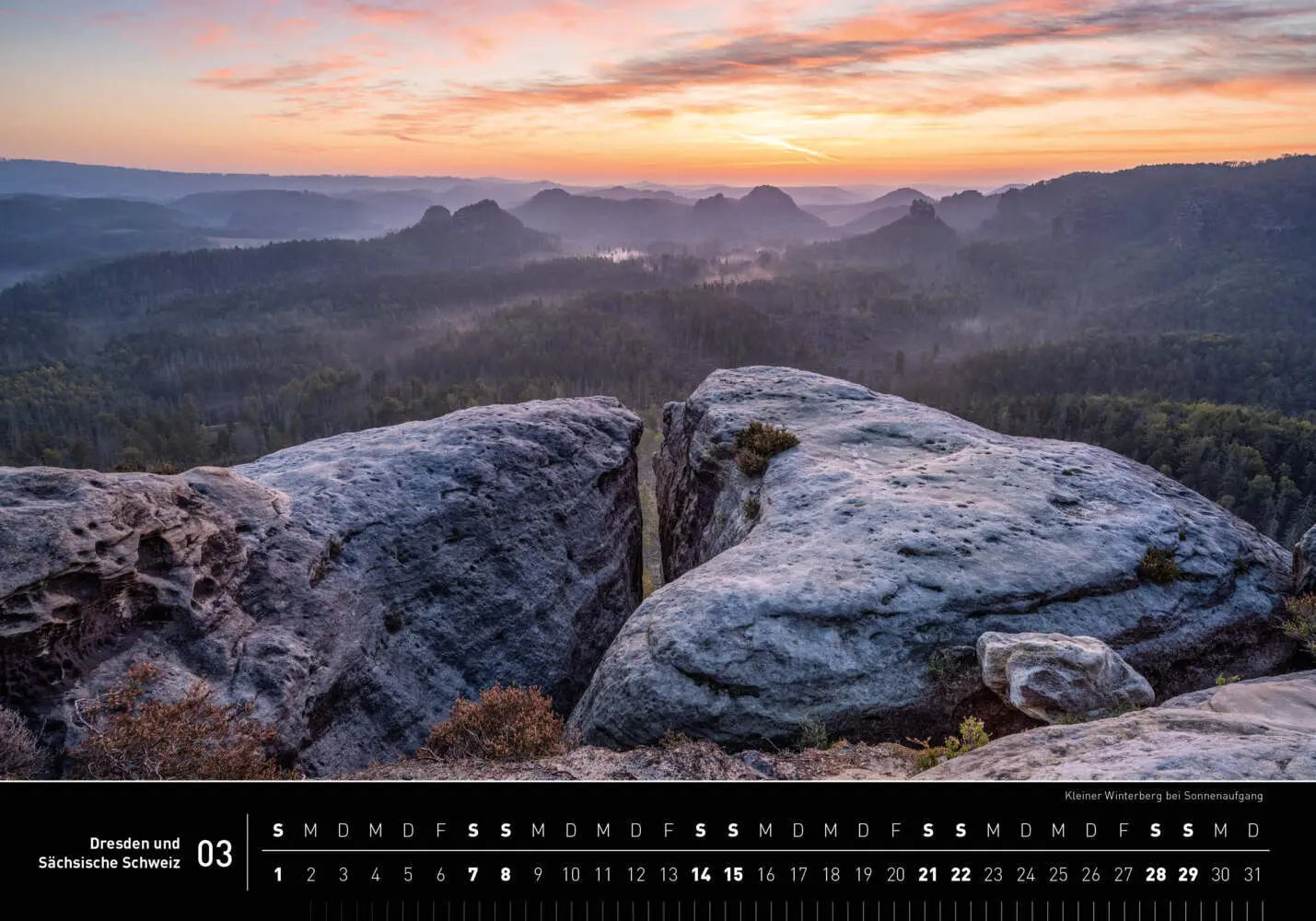 Bild: 9783968556260 | Dresden und Sächsische Schweiz Premiumkalender 2026 | Jan Becke | 2026