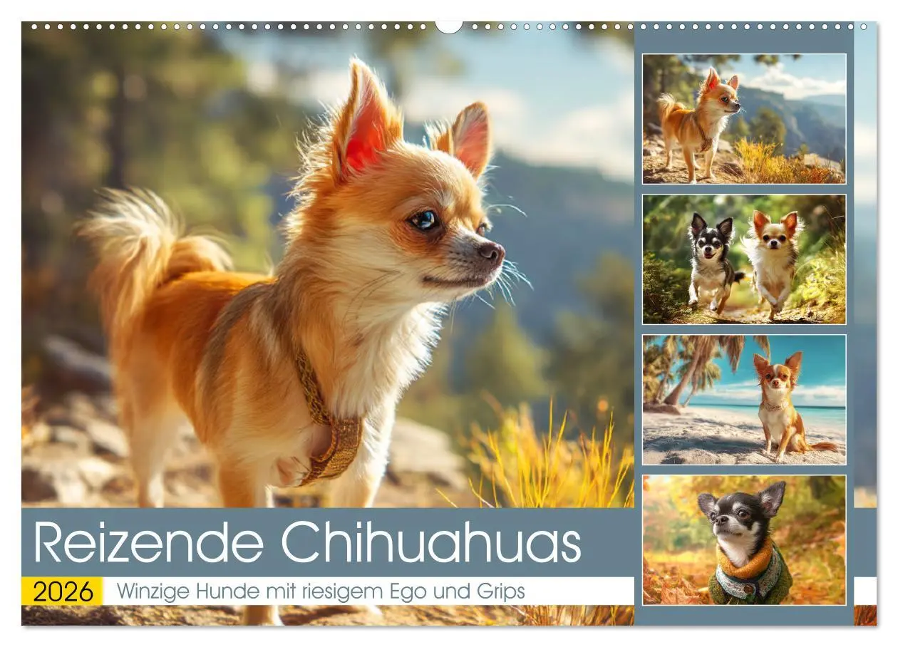 Cover: 9783457846360 | Reizende Chihuahuas. Winzige Hunde mit riesigem Ego und Grips...