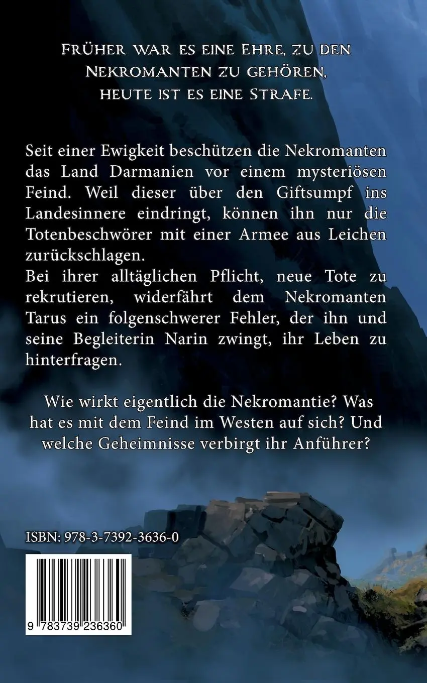 Rückseite: 9783739236360 | Die Rückkehr der Nekromanten | (Weltenwurzel-Saga Band II) | Caligo