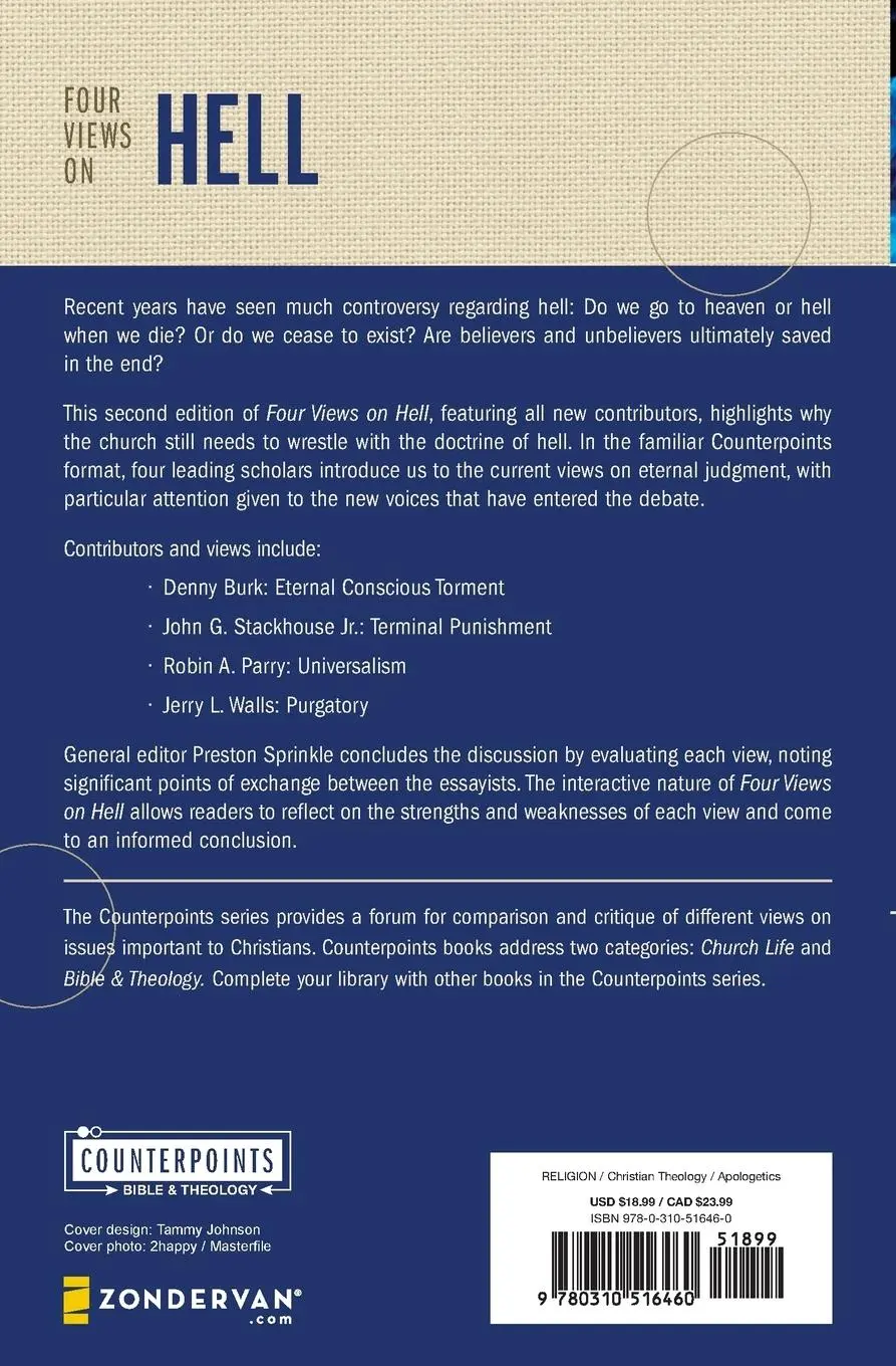 Rückseite: 9780310516460 | Four Views on Hell | Second Edition | Various | Taschenbuch | Englisch