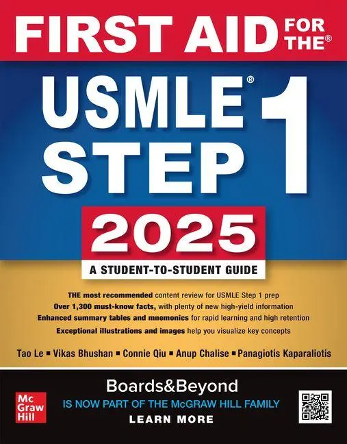 Cover: 9781266346460 | First Aid for the USMLE Step 1 2025 | Anup Chalise (u. a.) | Buch