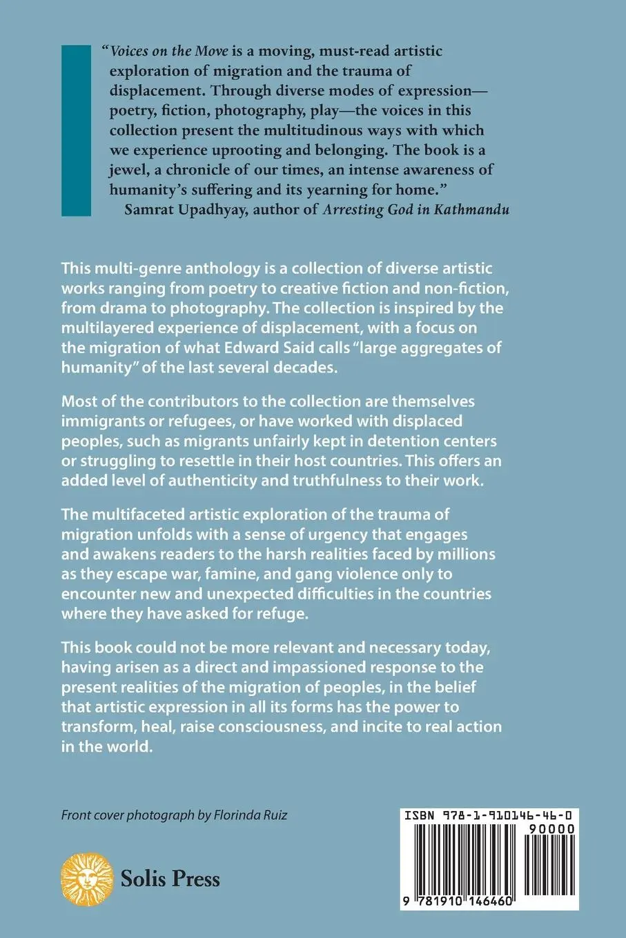 Rückseite: 9781910146460 | Voices on the Move | An Anthology by and about Refugees | Taschenbuch
