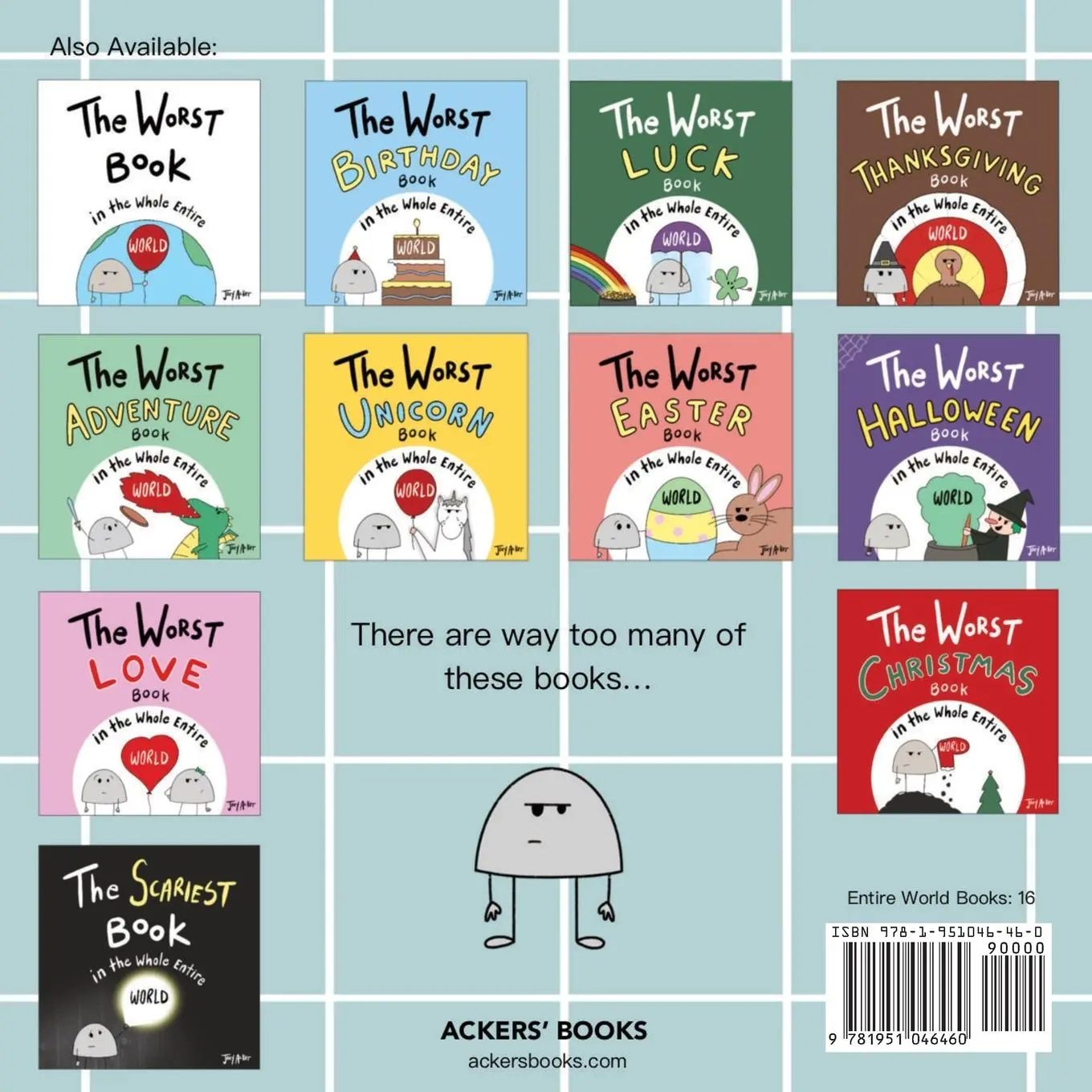 Rückseite: 9781951046460 | The Worst Cook Book in the Whole Entire World | Joey Acker | Buch
