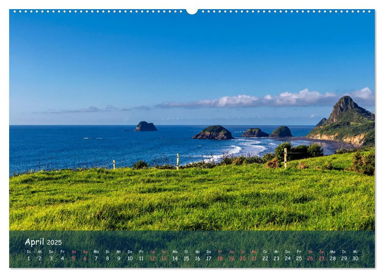 Bild: 9783457216460 | Traumorte entdecken: Neuseeland (Wandkalender 2025 DIN A2 quer),...
