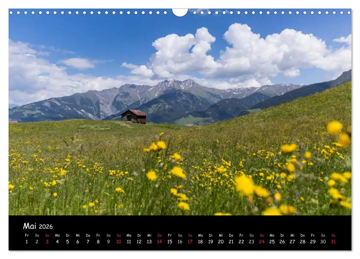 Bild: 9783516096460 | Die Surselva - das Bündner Oberland (Wandkalender 2026 DIN A3...