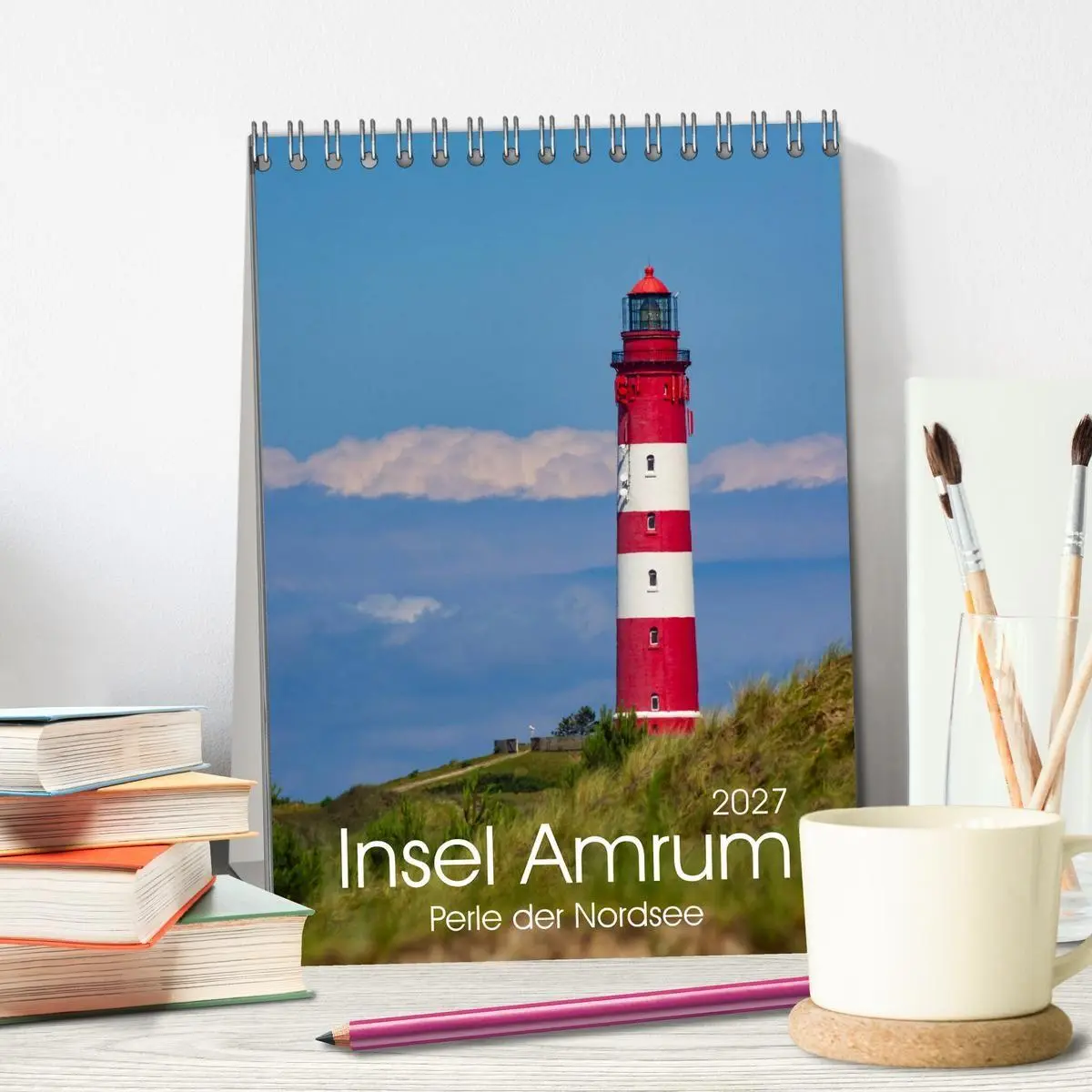 Bild: 9783594216460 | Insel Amrum (Tischkalender 2027 DIN A5 hoch), CALVENDO Monatskalender
