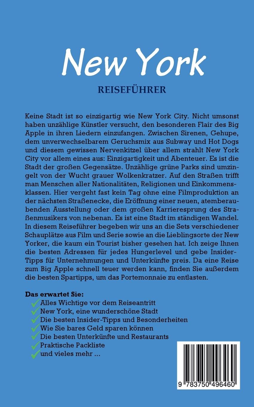 Rückseite: 9783750496460 | New York Reiseführer: Der perfekte Reiseführer für einen...