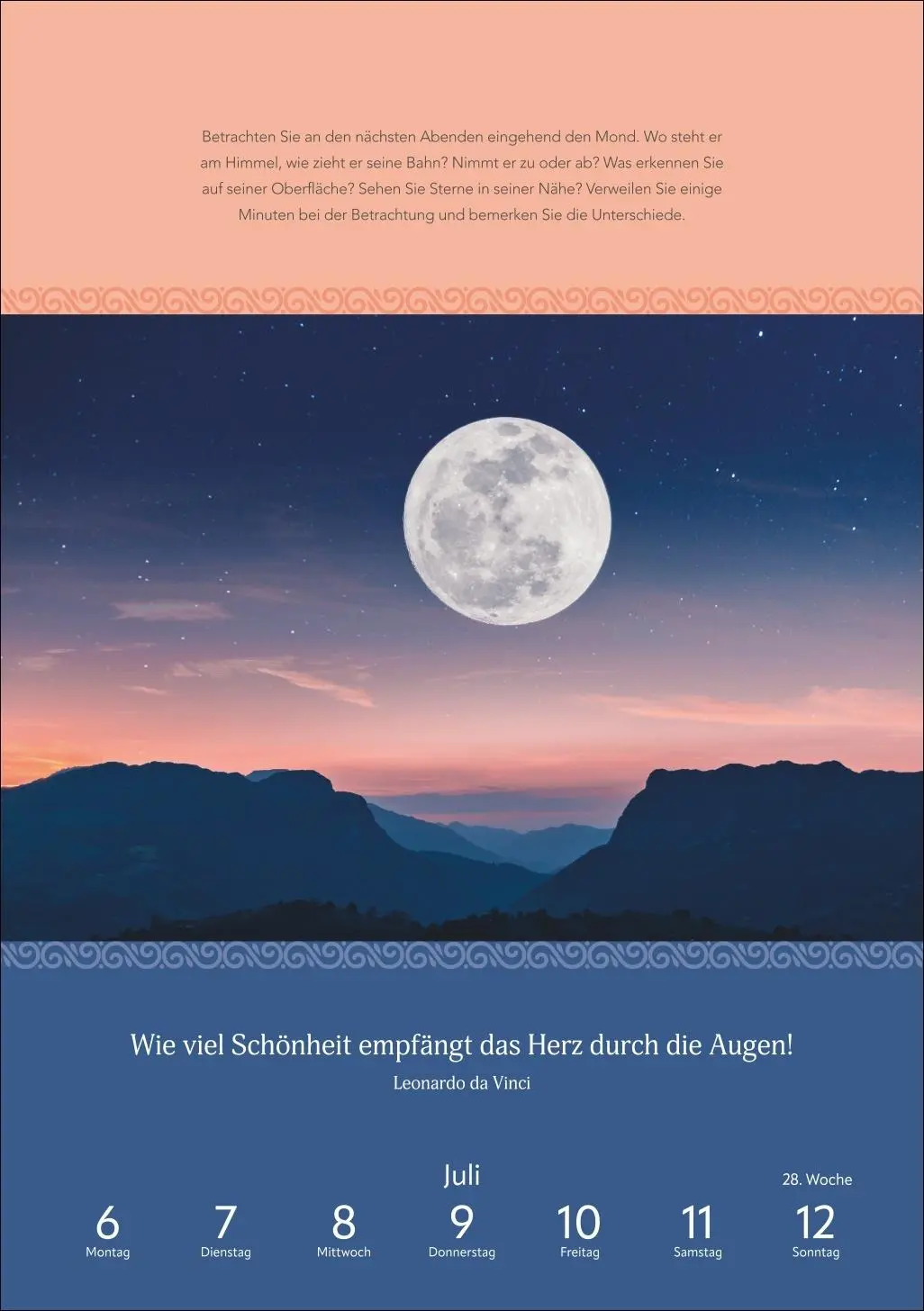 Bild: 9783840036460 | Wege der Achtsamkeit Wochen-Kulturkalender 2026 - Anregungen für...