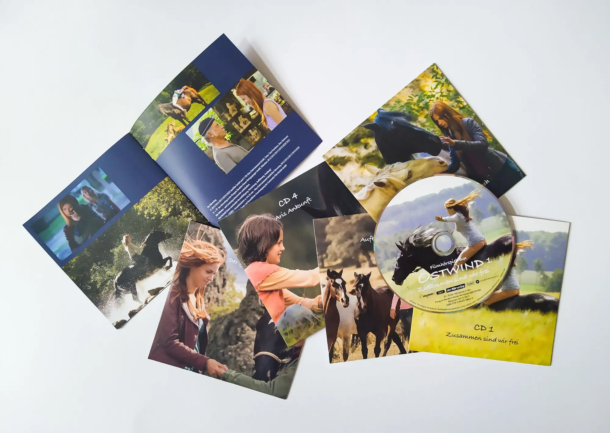 Bild: 9783844546460 | Ostwind Filmhörspiel Box 1-5 | Lea Schmidbauer (u. a.) | MP3 | Deutsch