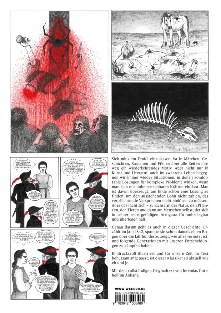 Bild: 9783942006460 | Die schwarze Spinne | Jeremias Gotthelf | Taschenbuch | 92 S. | 2021