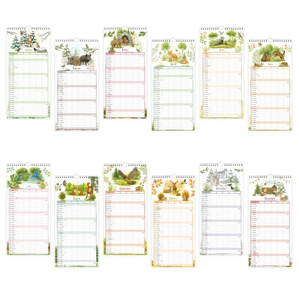 Bild: 9783988026460 | TRÖTSCH - Familienkalender Waldfreunde 2027 | Wandkalender | KG | 2027