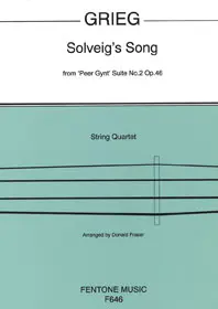 Solveigs Lied (aus Peer Gynt op 55 4)
