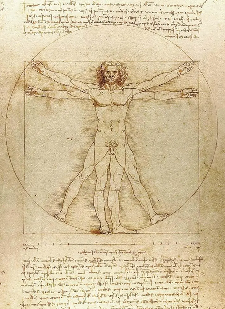 Cover: 9780486836560 | Vitruvian Man Notebook | Leonardo Da Vinci | Taschenbuch | Englisch