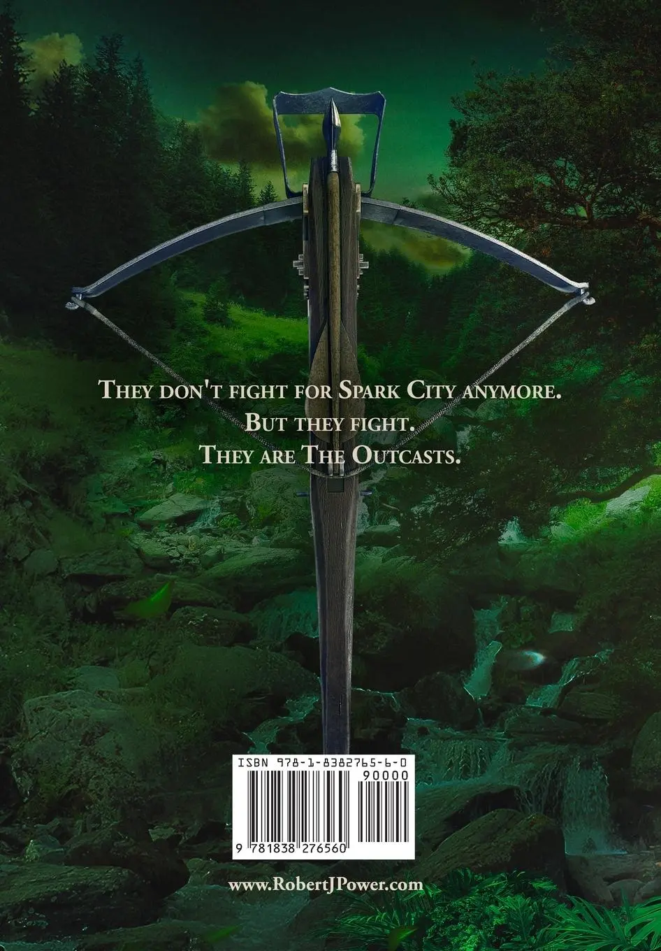 Rückseite: 9781838276560 | The Outcasts | Book Three of the Spark City Cycle | Robert J Power