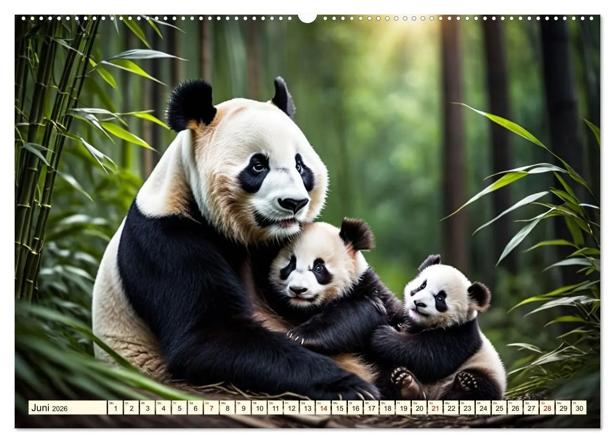 Bild: 9783457376560 | Große und kleine Bären (hochwertiger Premium Wandkalender 2026 DIN...