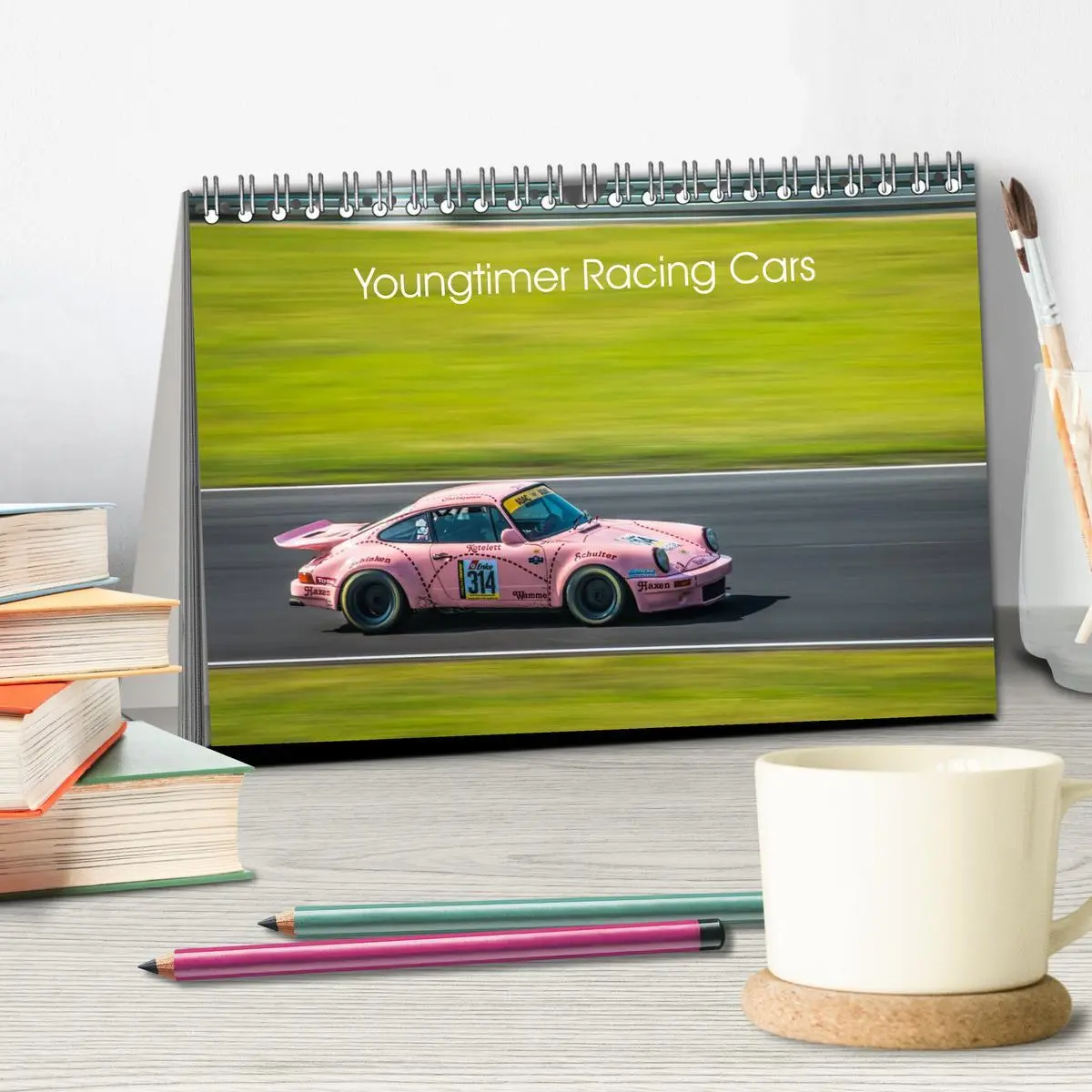 Bild: 9783457996560 | Youngtimer Racing Cars (Tischkalender 2026 DIN A5 quer), CALVENDO...