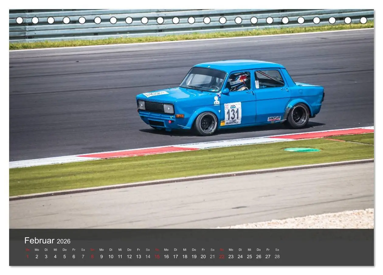 Bild: 9783457996560 | Youngtimer Racing Cars (Tischkalender 2026 DIN A5 quer), CALVENDO...