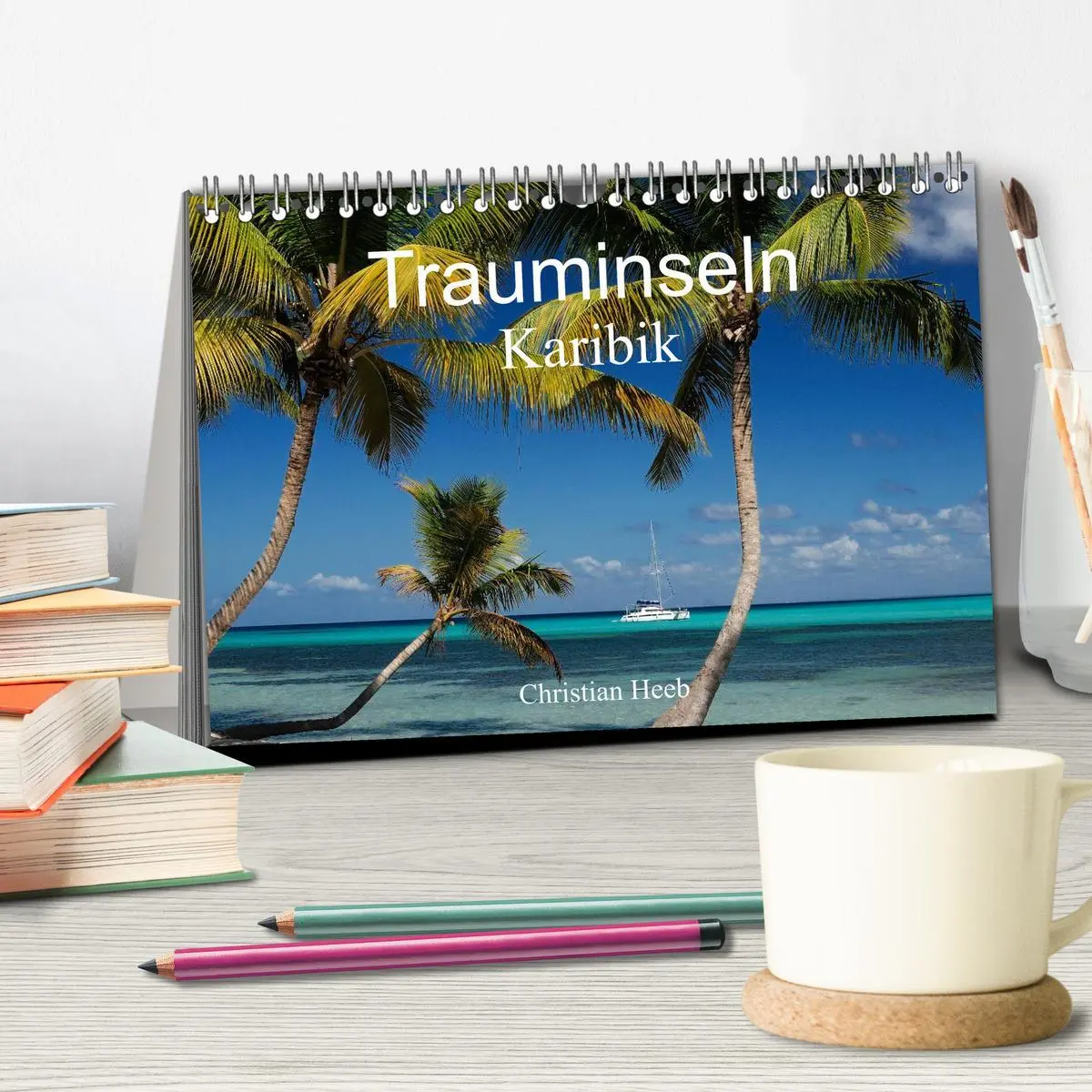 Bild: 9783516086560 | Trauminseln Karibik Christian Heeb (Tischkalender 2026 DIN A5...