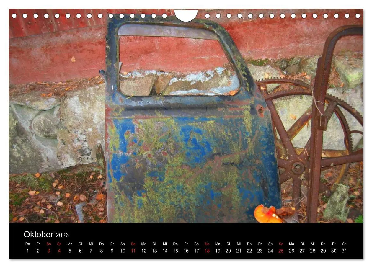 Bild: 9783516156560 | Schrottautos im Kyrkö Mosse (Wandkalender 2026 DIN A4 quer),...