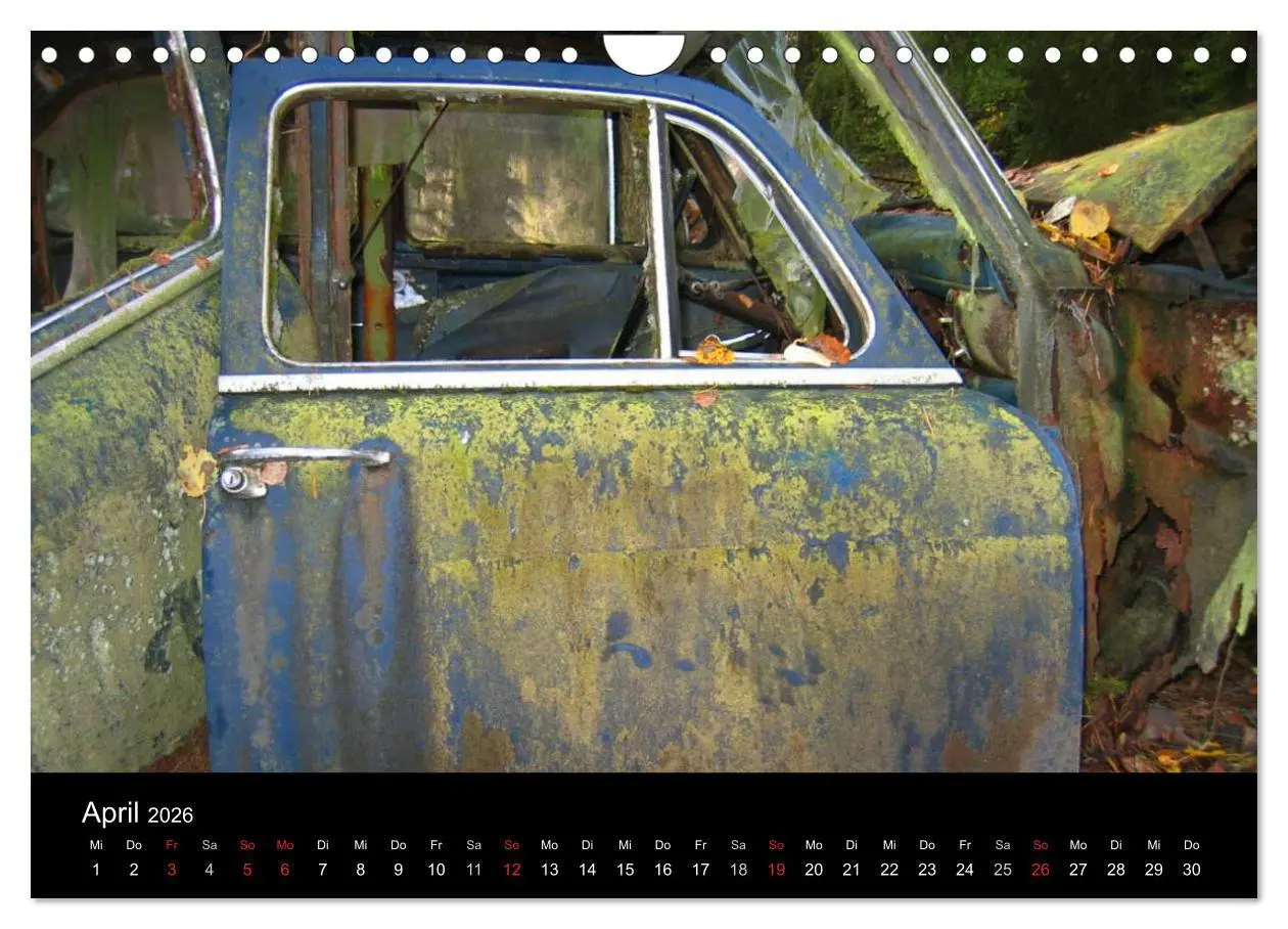 Bild: 9783516156560 | Schrottautos im Kyrkö Mosse (Wandkalender 2026 DIN A4 quer),...