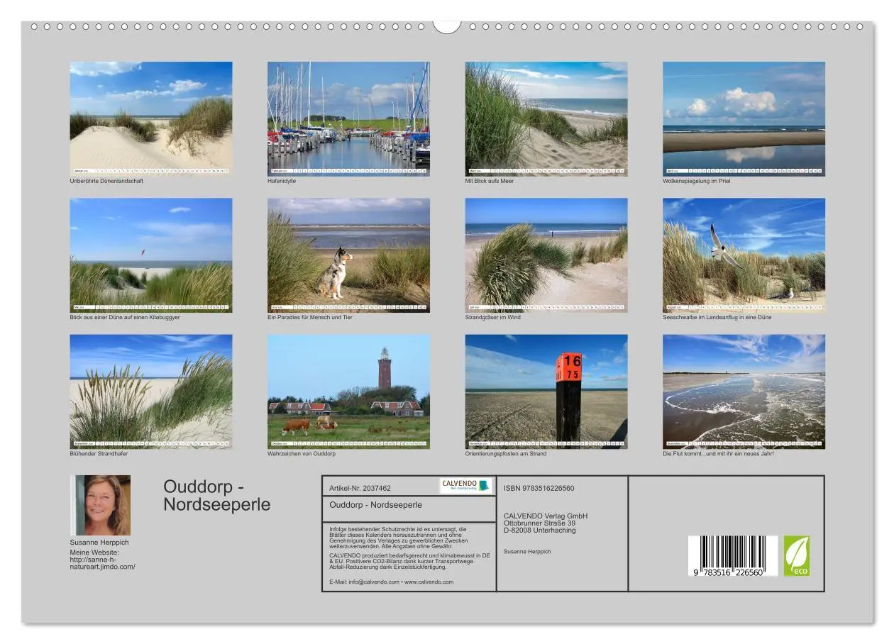 Bild: 9783516226560 | Ouddorp - Nordseeperle (hochwertiger Premium Wandkalender 2026 DIN...