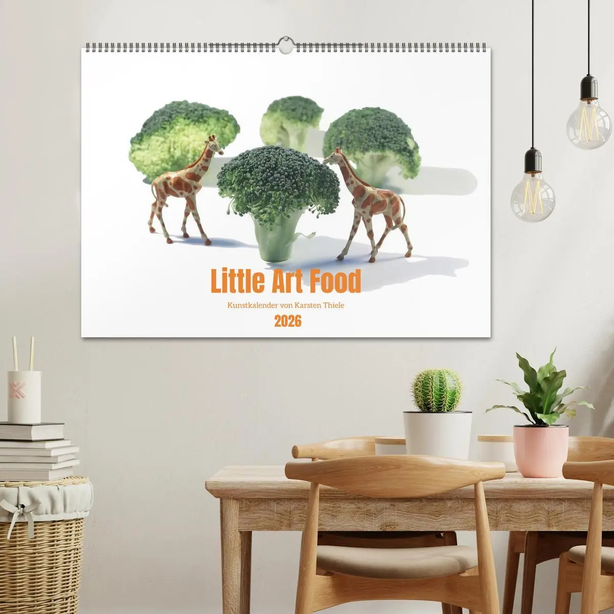 Bild: 9783516606560 | Little Art Food Kunstkalender (Wandkalender 2026 DIN A2 quer),...