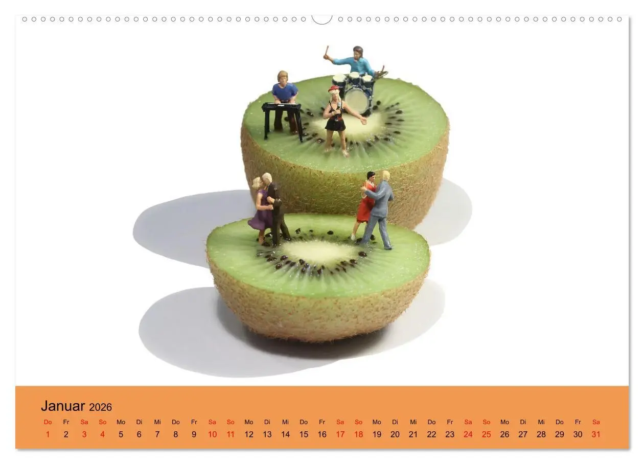 Bild: 9783516606560 | Little Art Food Kunstkalender (Wandkalender 2026 DIN A2 quer),...