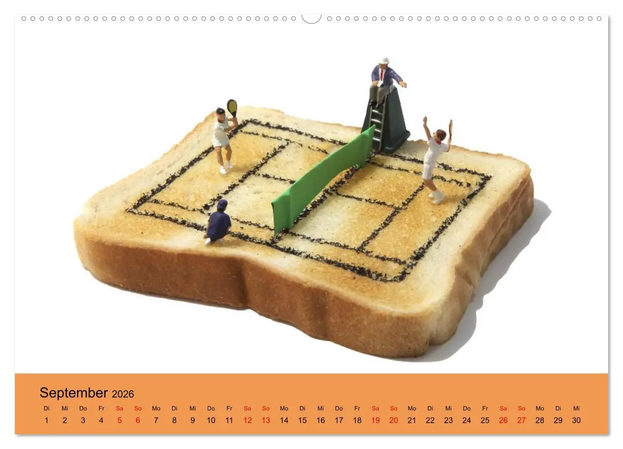 Bild: 9783516606560 | Little Art Food Kunstkalender (Wandkalender 2026 DIN A2 quer),...