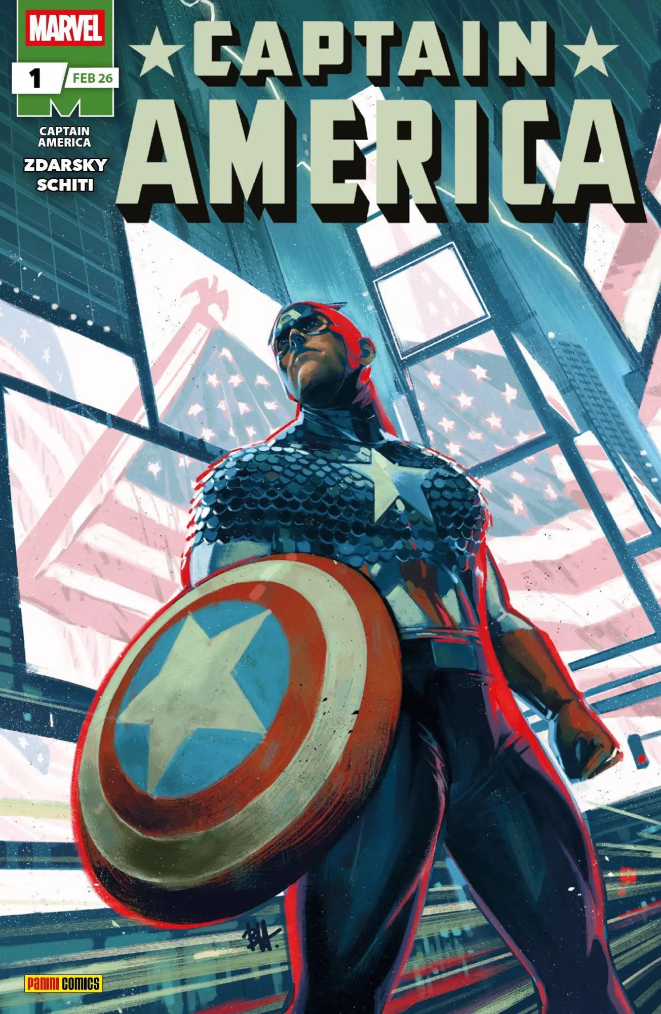 Cover: 9783741646560 | Captain America (2. Serie) | Bd. 1 | Chip Zdarsky (u. a.) | Buch