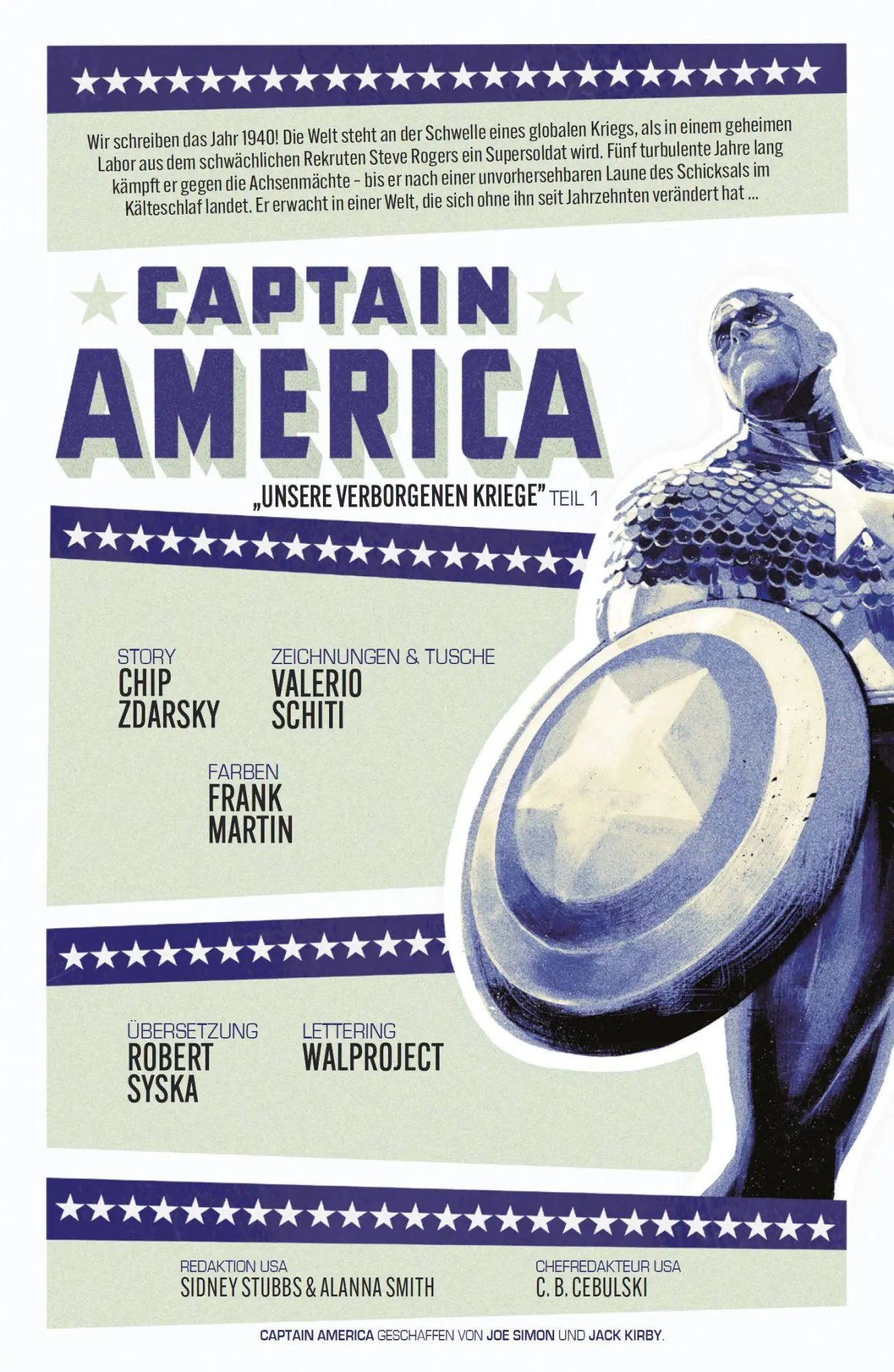 Bild: 9783741646560 | Captain America (2. Serie) | Bd. 1 | Chip Zdarsky (u. a.) | Buch