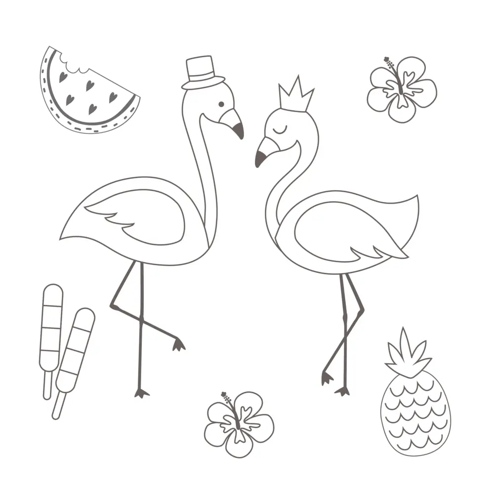 Bild: 9783745916560 | Glitzer-Ausmalspaß - Prinzessinnen und Flamingos | Taschenbuch | 2023