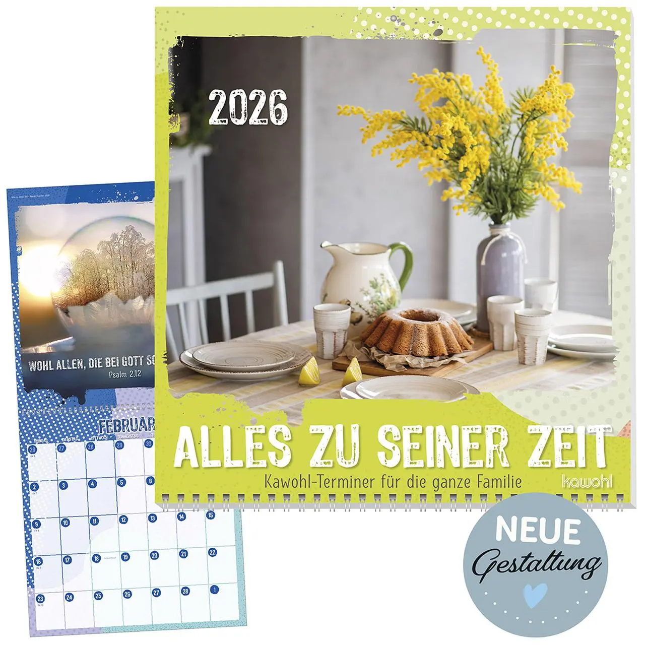 Cover: 9783754826560 | Alles zu seiner Zeit 2026 | Termin-Kalender für die ganze Familie