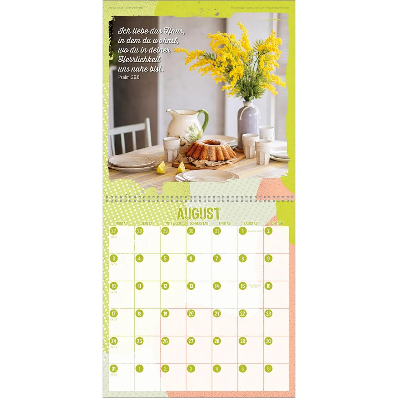 Bild: 9783754826560 | Alles zu seiner Zeit 2026 | Termin-Kalender für die ganze Familie