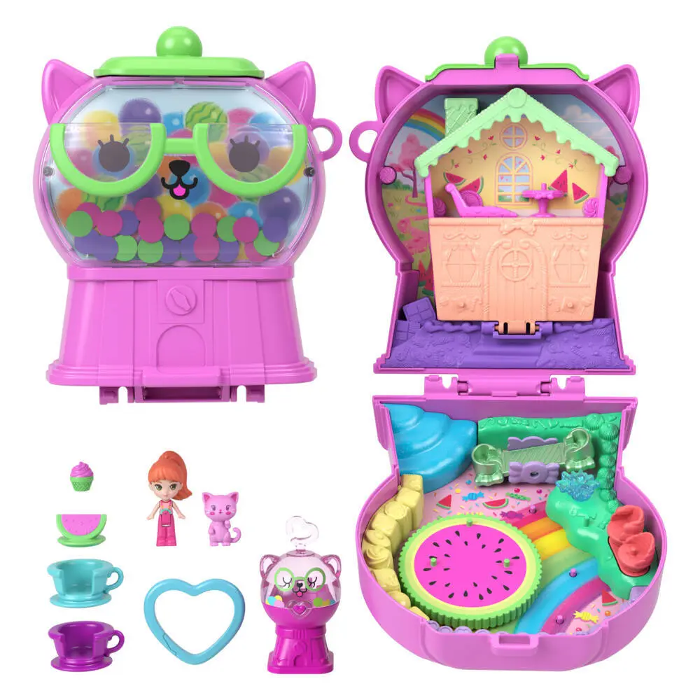 Bild: 194735346660 | Polly Pocket Wassermelone- Kaugummi Schatulle | Blister | JKC50 | 2026