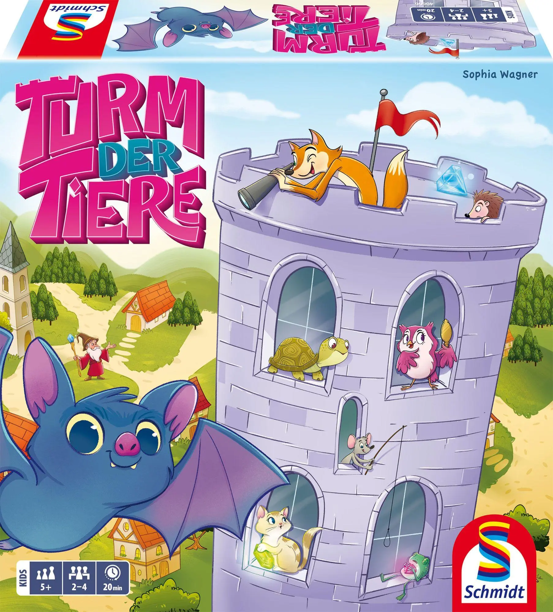 Cover: 4001504406660 | Turm der Tiere | Kinderspiel | Spiel | 40666 | Deutsch | 2025