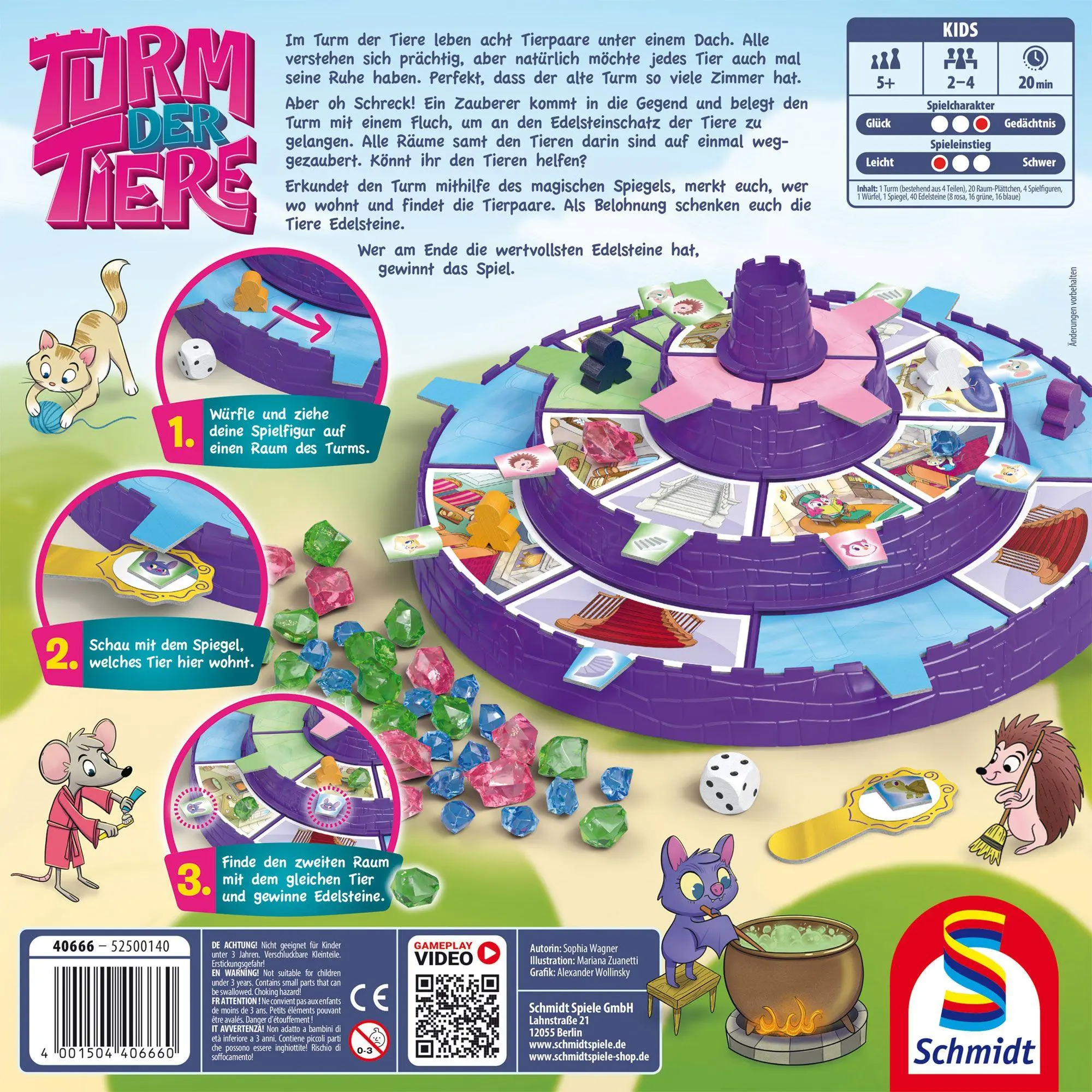 Bild: 4001504406660 | Turm der Tiere | Kinderspiel | Spiel | 40666 | Deutsch | 2025