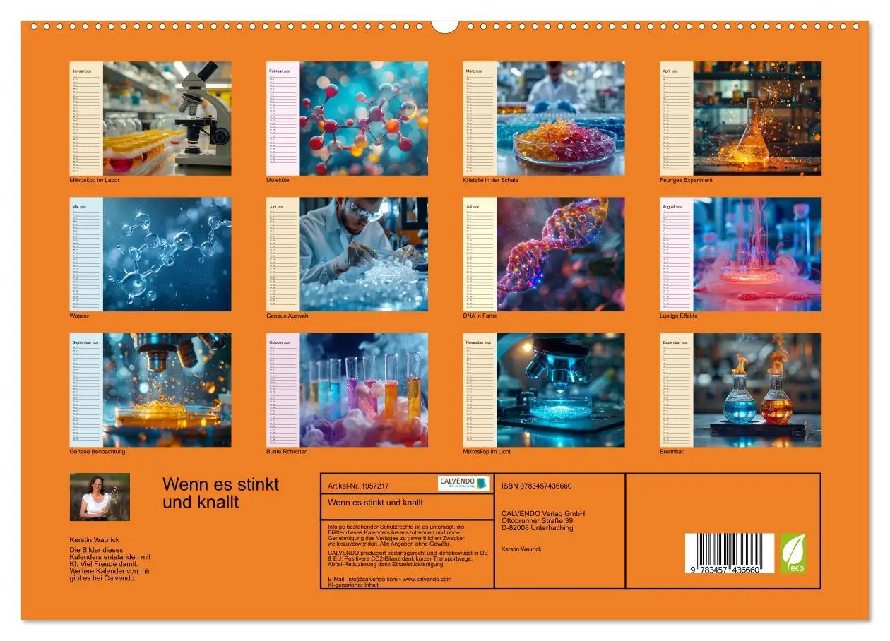 Bild: 9783457436660 | Wenn es stinkt und knallt (hochwertiger Premium Wandkalender 2026...