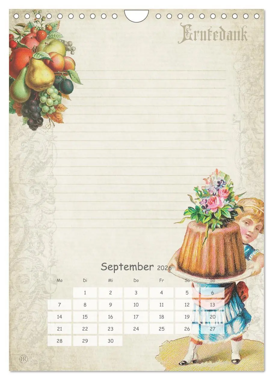 Bild: 9783516456660 | Nostalgie-Jahr, Motive aus alten Poesiealben (Wandkalender 2026 DIN...